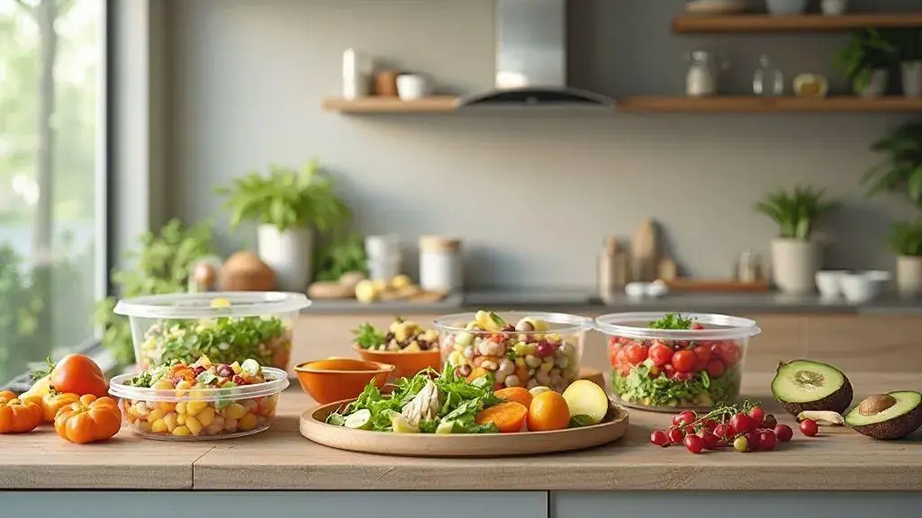 Organize sua semana com refeições saudáveis e uma lista de compras prática